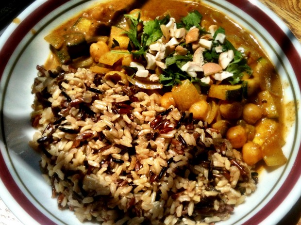Chickpea coconut curry Chickpea coconut curry