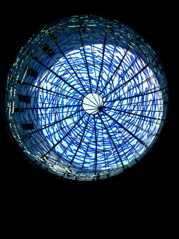 Ceiling of the Newmark Theatre in Portland