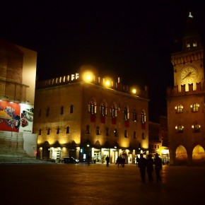 Bologna at night